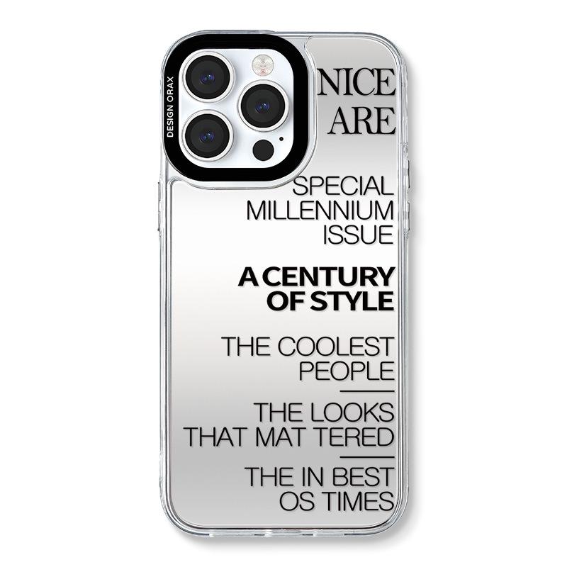 Zhitai iPhone 15 Pro Max Phone Case: Compatible with Apple iPhone 13, 14 Pro, and 12 - 3-in-1 Mirror Design