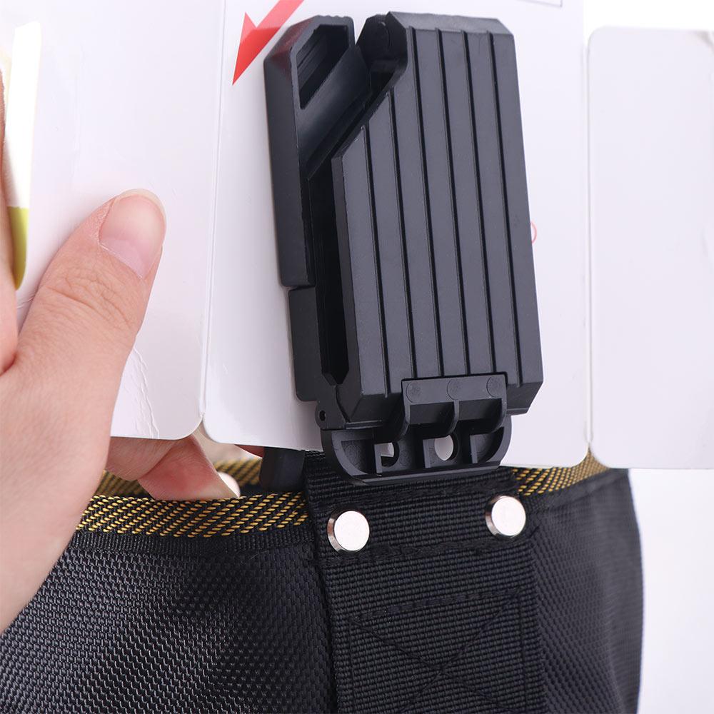 Removable Electrician Tools Storage Bag Waist Hanging Nail Bag Nylon Tool Waist Bag  Parts Bag