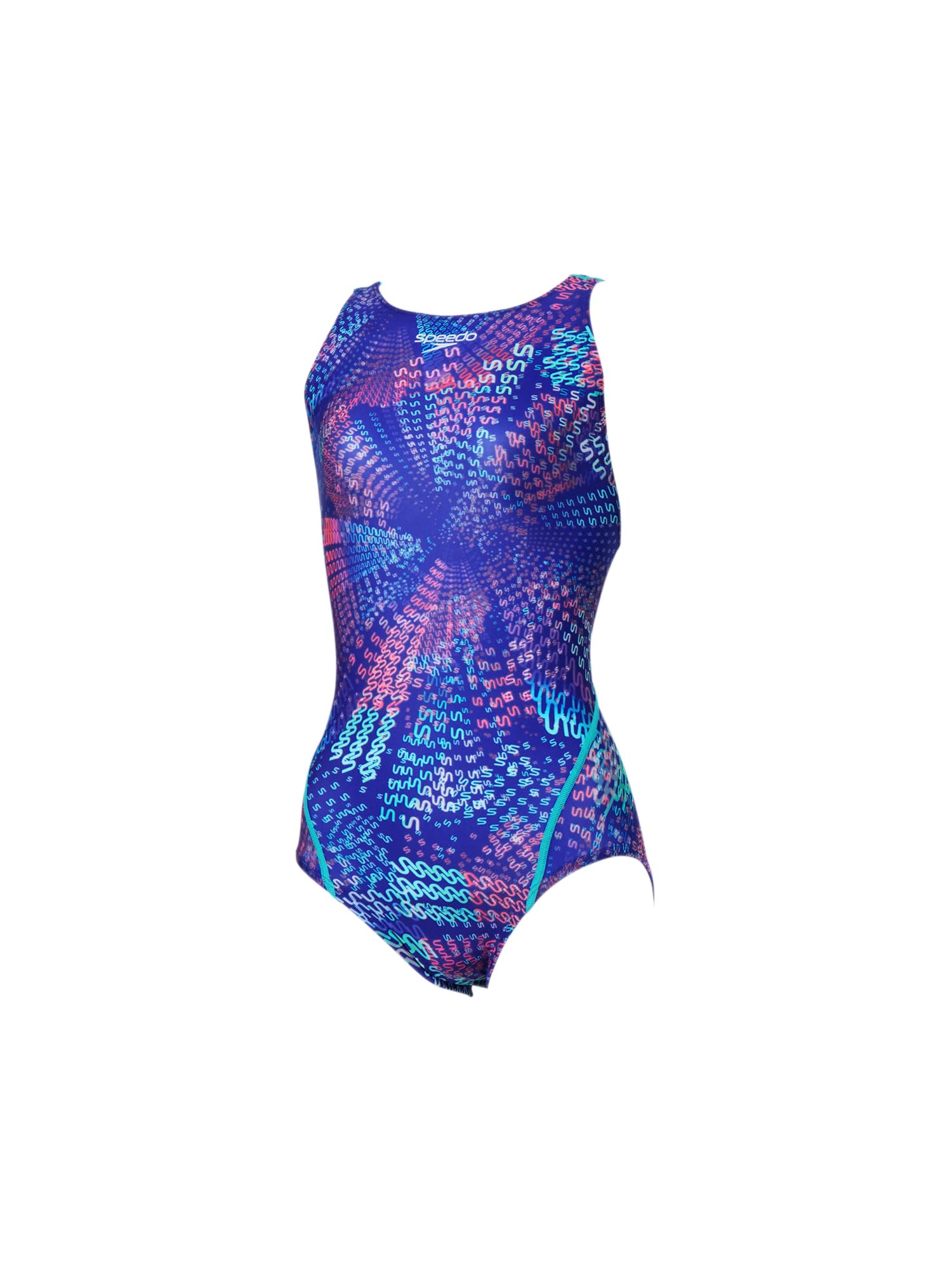 Speedo Flex Sigma Новый Комфортный Крой Соревновательный Королевский Размер M Купальник, Синий,