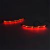 2x LED Rear Bumper Reflector Brake Light Flow Turn Signal For Hyundai Elantra