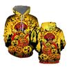 Halloween Men's Funny Sweatshirt Unisex 3d Printed Pumpkin Ghost Horror Print Hoodie Harajuku Fashion Pullover