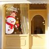 Static Window Clings Cartoon Pattern Holiday Decorations Christmas Stickers  Holiday Season