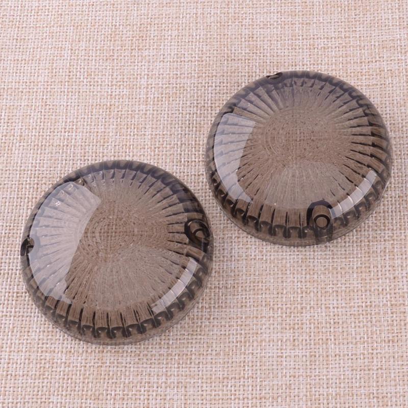 2Pcs Turn Signal Light Lens Covers Fit For Yamaha V-Star 1100 V-Star 650 V-Max Royal Star