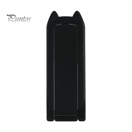 

Держатель для телефона, регулировка 90 градусов, тонкая складная портативная противоскользящая поддержка, мобильный телефон, антидеформированная мини-размер, настольная подставка для телефона для дома чёрный