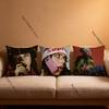 Famous Singer B-billieS Pillow Covers Cartoon Sofa Decorative Home Double-sided Printing Short Plush Cute Cushion Cover