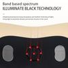 Curved Lumbar Spine Massager Intelligent Adjustable Back Vibration Electric Waist Massager Hot Compress Spine Health Care Gift