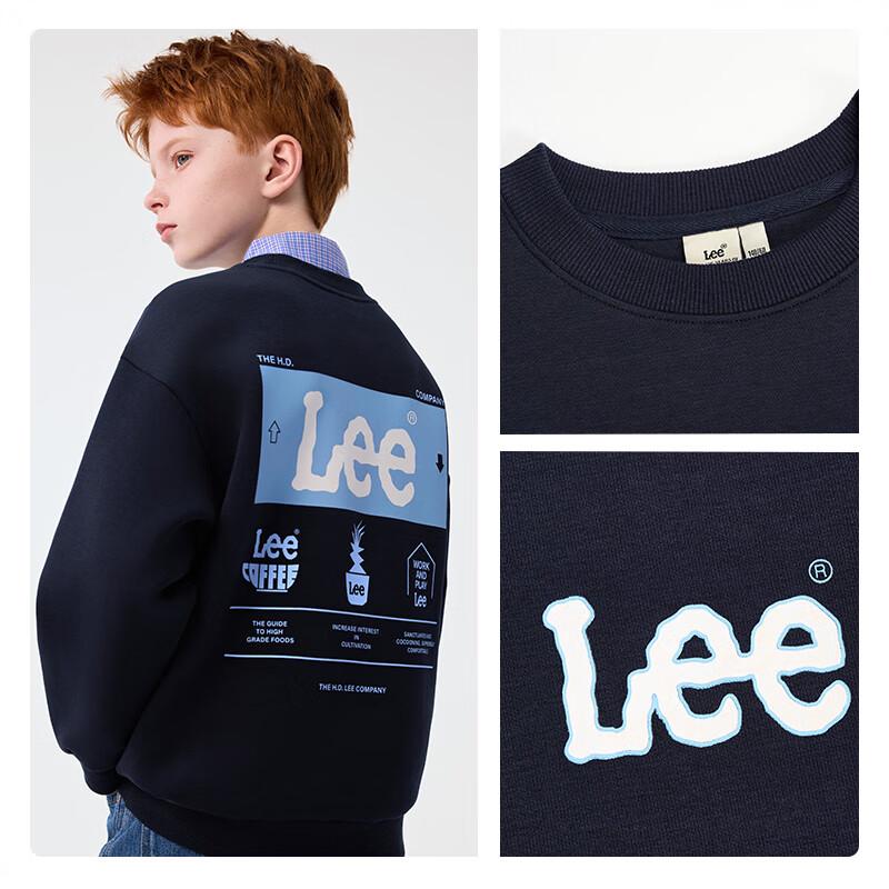 LeeKids Kids' Lyocell Blend Letter Print Sweatshirt