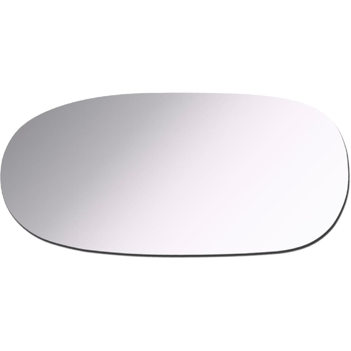 ReYee Mirror Glass fit for 1997 1998 1999 2000 2001 2002 2003 2004 Chevy Corvette Passenger Right Side Mirror Glass RH No Backing Plate Convex Chevy Corvette Silver Whi