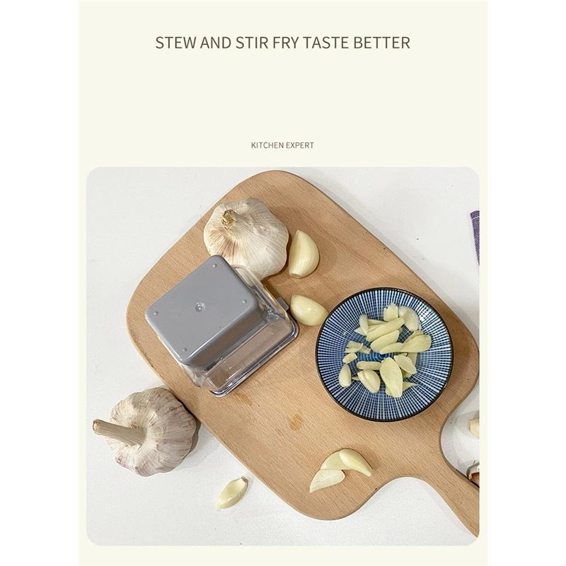 Detachable Garlic Cutter Kitchen Tools ABS And Stainless Steel Garlic Stripper Kitchen Garlic Remover A Good Helper For Daily Use In The Kitchen