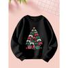 Fashionable Casual Round Neck Sweatshirt for Girls, Perfect for Autumn And Winter,