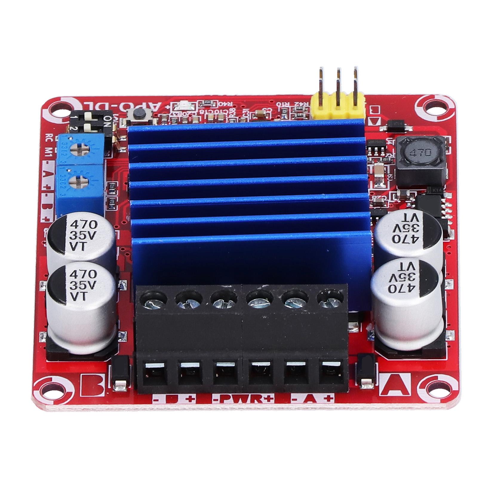 

Motor Drive Board DualChannel ESC Control Module Electronic Accessory DC 724V APODL
