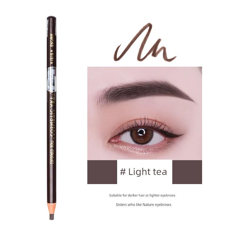 Mingmei 1818 Line Drawing Eyebrow Pencil Female Genuine Goods Waterproof Long Lasting Fadeless Peelable Tear and Pull Tattoo Makeup Artist Studio