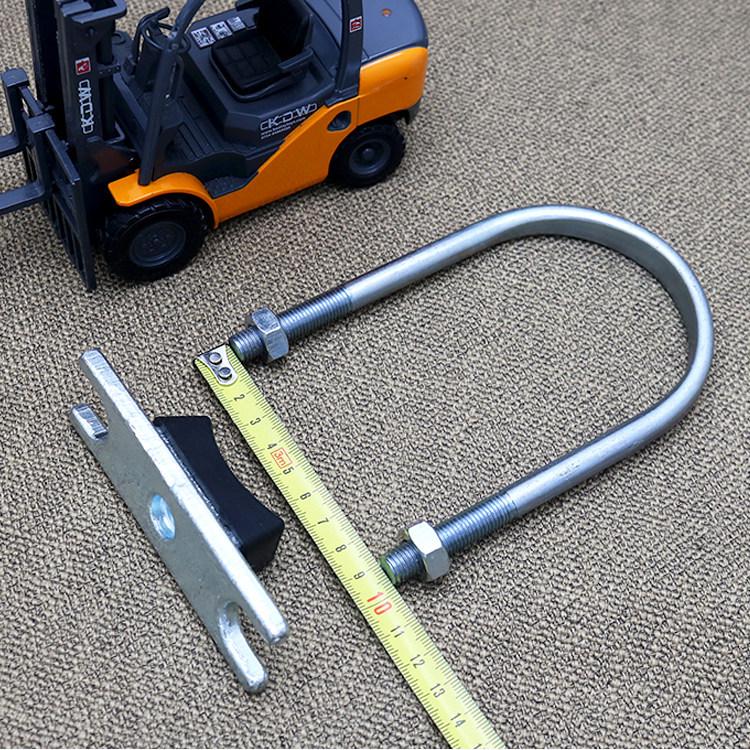 U-Bolt Lifting Cylinder Support Clamp for Heli Forklift Mast Limit Block