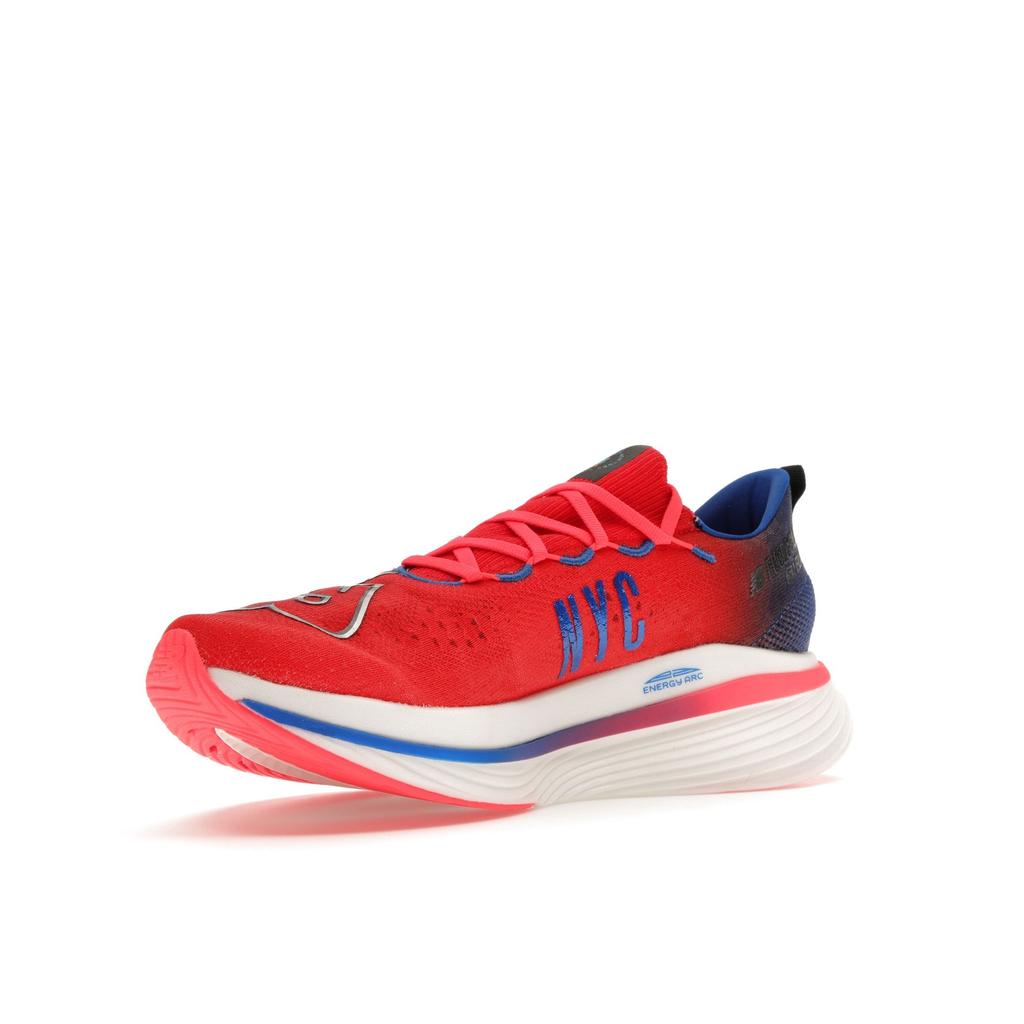 New Balance FuelCell SuperComp Elite V3 TCS NYC Marathon 2022 Men Sneakers Red Electric-Red Cobalt MRCELNY3