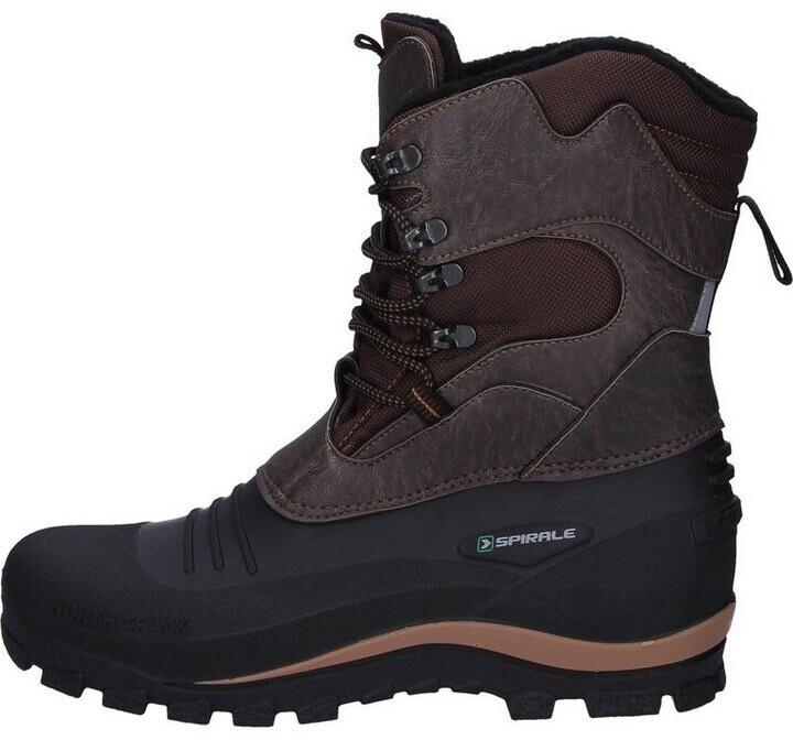 

Ботинки Spirale - зимние сапоги на шнуровке Bernd коричневые черные нейлон ПВХ с тканой меховой подкладкой 44