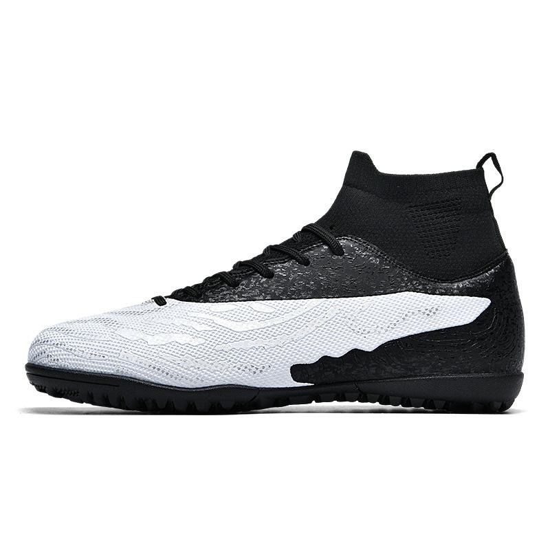 

New Men Sport Soccer Shoes Training Boys Football Boots Outdoor Adult Long Spikes Non Slip Cleats Breathable Match Comfortable 33
