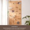 Miaolisi Wall-Mounted Solid Wood Cat Play System