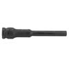 Drive Socket Wrench Hex Adapter for Electric Wrenches 1/2 Connection High Durability Chrome Vanadium Steel 128mm Length