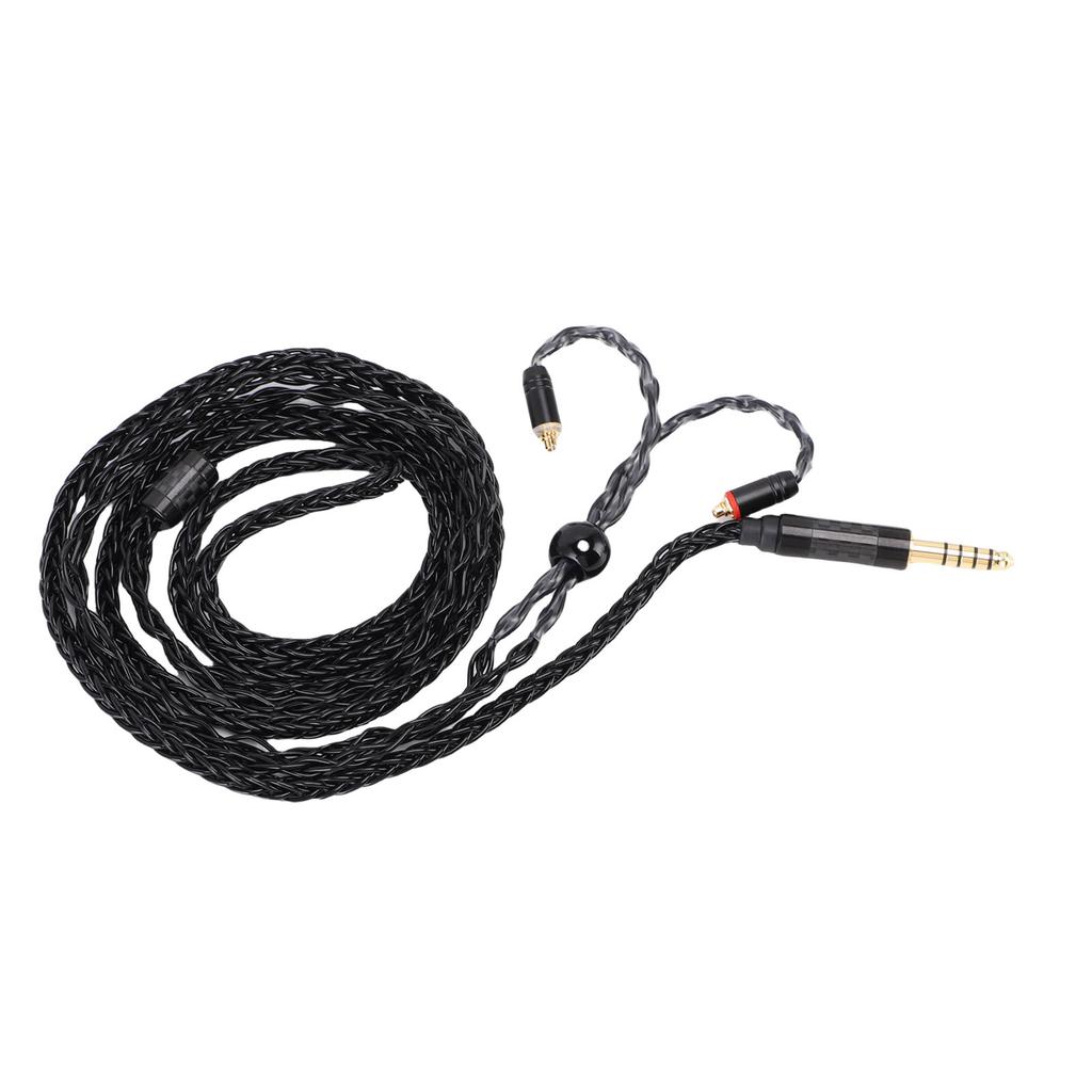 4.4mm Balanced Male to MMCX Cable Fit for SE215 SE535 SE846 Earphone 3.9FT 16 Core Silver Plated OFC Headphone