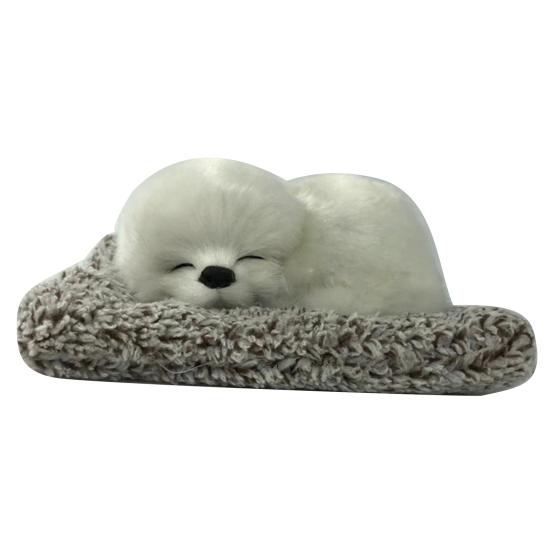 Plush Simulation Cat Home Car Stuffed Toy Embedded Decor Bamboo Charcoal Bag