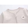 100% Cotton Long Sleeve Baby Sleep Sack – Skin-Friendly & Ultra Soft, 3D Center-Zip Design for 0-3 Years