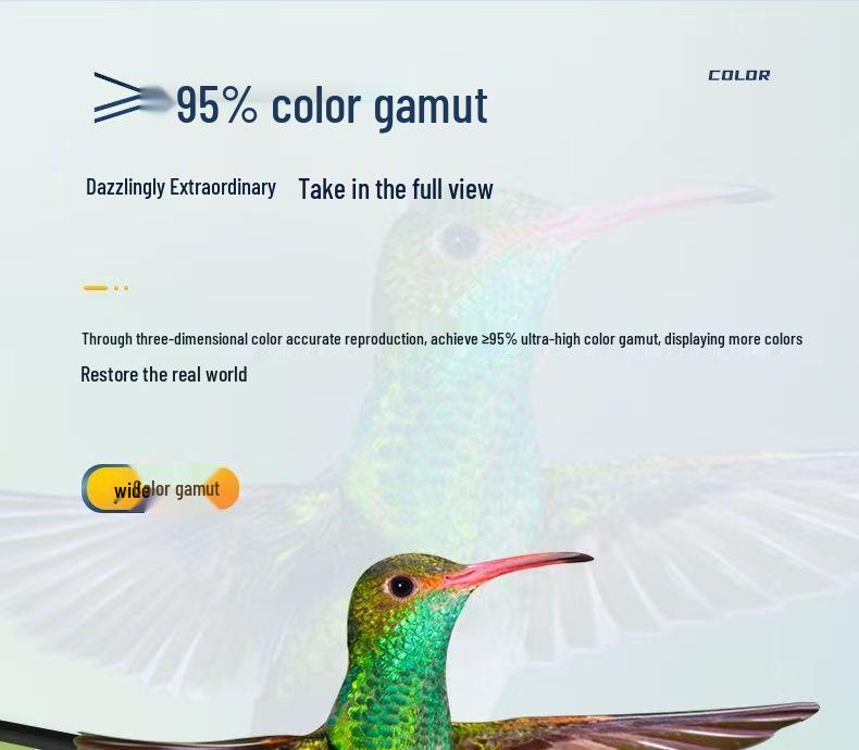 New 27-inch 2K 144Hz Curved Gaming Monitor - Ultra-Thin Bezel-Less Design