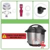 Pressure Cooker Valves and Sealing Gasket Set for 8QT Kitchen Accessories Suitable for Cooker Performances and Longevity