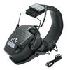 Protective earmug,ultra-thin electronic foldable storage hearing protective earmug,battery powered(battery not included) hunting