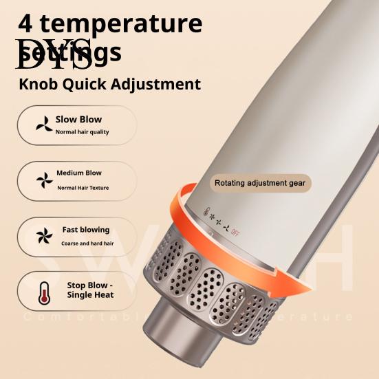 Hair Styler Brush 3-In-1 Blow Dryer Brush, Frizz Control Blowout Fast Volumizing Hot Air Drying Styling Portable for Women