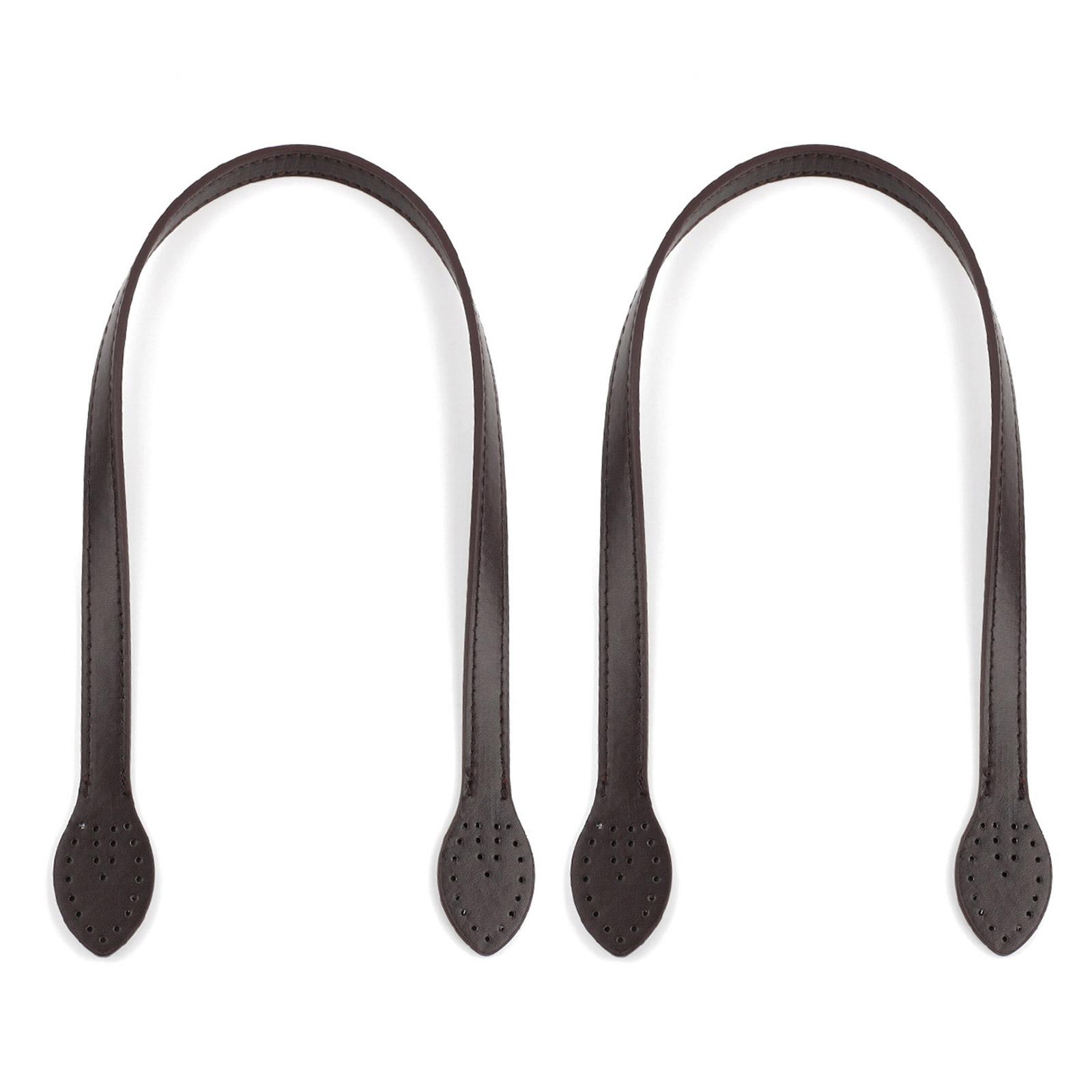 

1 пара 23 дюйма ремень для наплечной сумки ручка для сумки-тоут однотонный ремень из искусственной кожи замена DIY кошелек ручная работа аксессуар для сумки