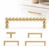 Small Round Ball Hardware Handle Solid Brass Cabinet Drawer Knobs  Multipurpose