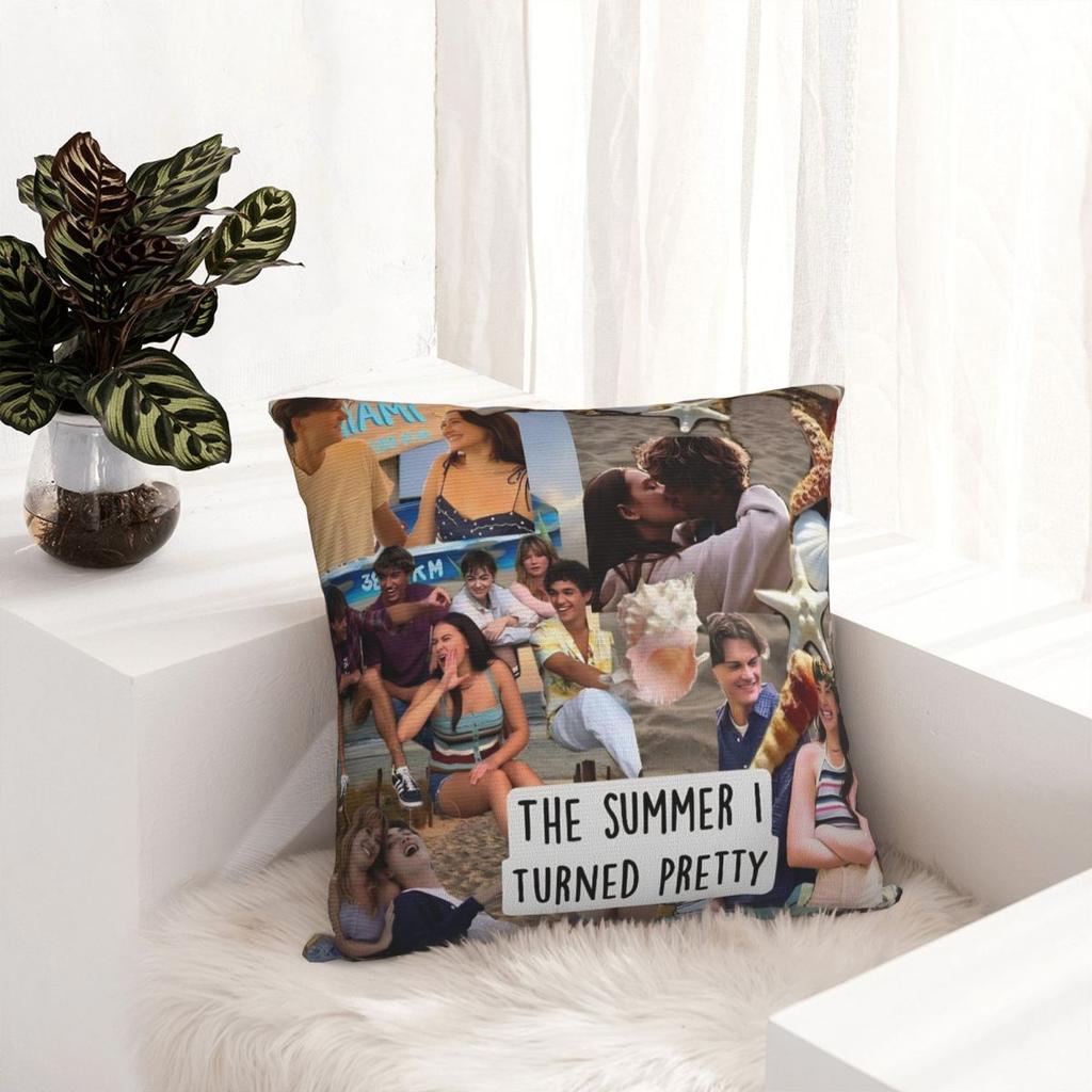 TSITP The Summer I Turned Pretty Pillow Cover Conrad Fisher Cushion Cover Pillow Case Pillowcases For Sofa Bedroom Home Decor