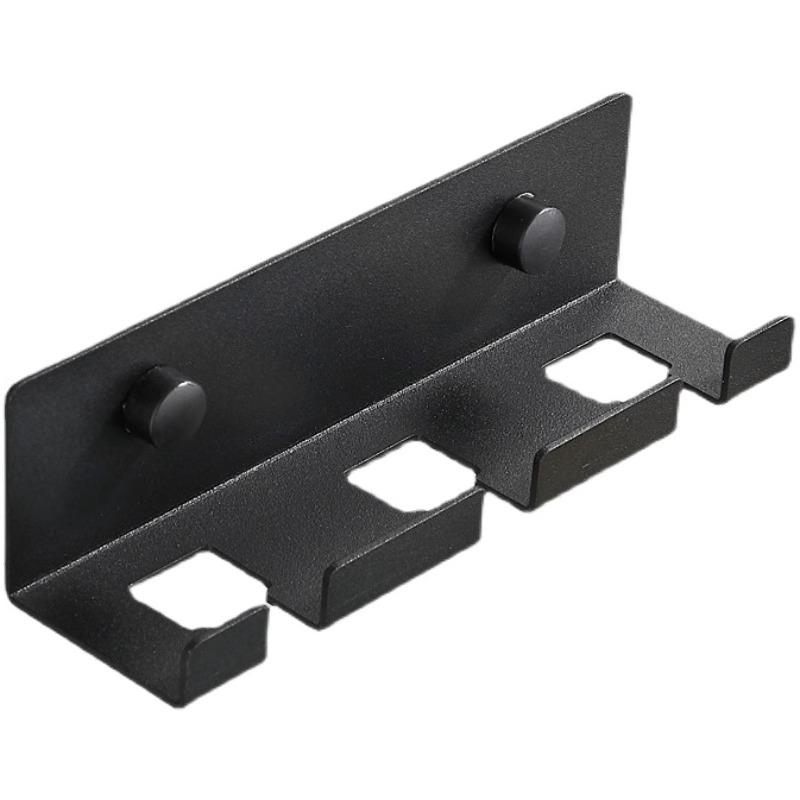 Under Skrivebord Kabelhåndtering Selvklebende Ledningsholder Klemmer Organiser Stikkontakt Ledning Fiksert Oppbevaring Strømskinneholder Hushjelp Vegg