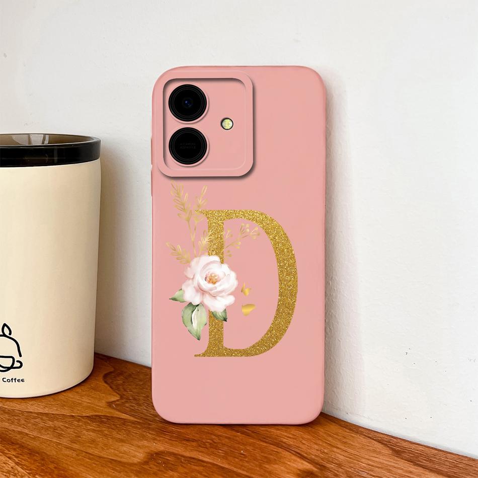 For Honor Play 10 10A 10T Case For Honor Play10 Elegant Rose Letters Soft Back Cover Camera Protection High Quality Phone Cases