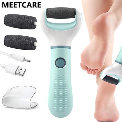 Auto Wireless Electric Foot Grinder Removal Dead Skin Calluses Cracks Hard Skin Pedicure Care Tool Waterproof Foot Cleaner