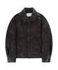 Ungimmick Buffalo Leather Blouson Jacket (Red Brown)