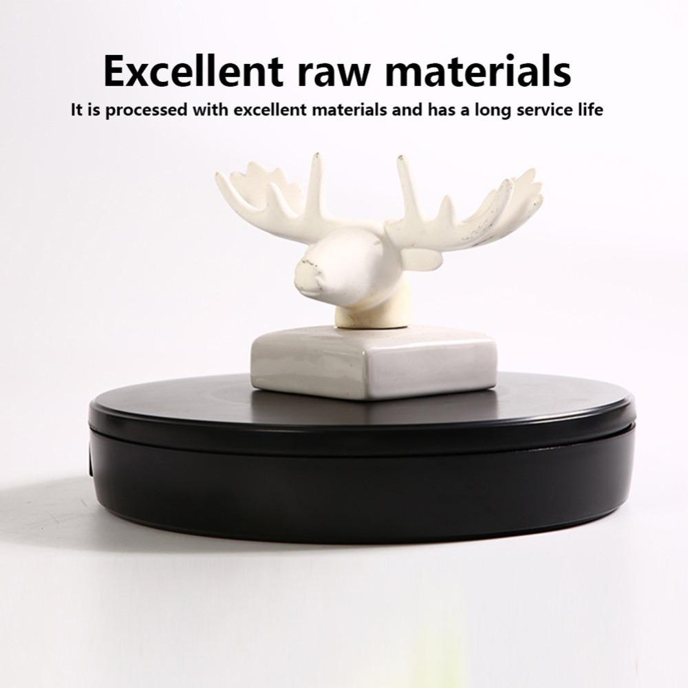 Elektryczny obrotowy stolik 360° Zmotoryzowany wizualizer biżuterii/kolekcjonerskich Wideo