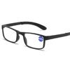 Quality Foldable Reading Glasses Portable Hyperopia Glasses HD Black Hyperopia Glasses with Glasses Case +10 To +40