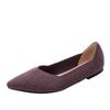 Strength Super Soft Comfortable Flat Bottom Pointed Princess Shoes Flying Weaving Women's Shoes Weaving Women's Shoes