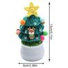 Christmas Tree Ornaments Festive Creative Portable Knitted Christmas Tree For Decoration Celebration Table Home Family Festival