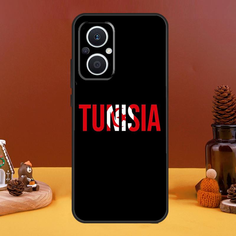 Tunisia Flag Map Case For OPPO Reno 5 Lite 4 6 7 8 10 Pro 11 F 4Z 5Z 8T OPPO Find X2 X3 Lite X5 X6 Pro Cover