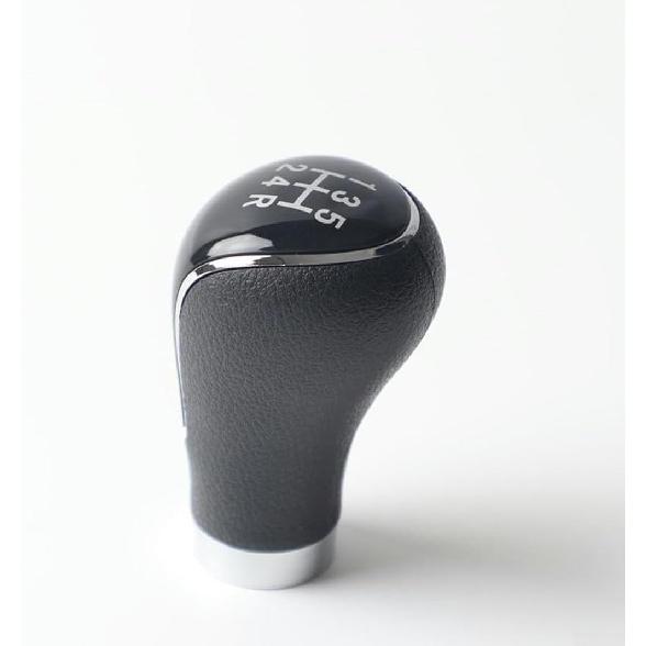 5 Speed Gear Shift Knob, Leather Gear Shift Knob for Mazda 2 3 6 2006-2012