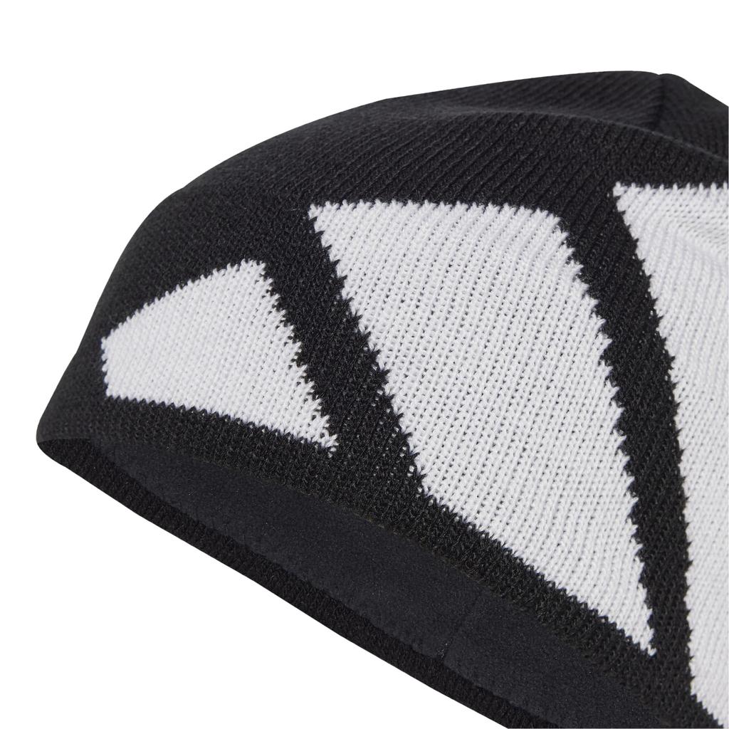 Adidas Men's Big Logo CW Beanie JUZ44 (Black/White, JM5346), Sizes 54-57cm