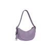 New COACH Luna Soft Pebbled Leather Portable Crossbody Bag Shoulder Bag Women's Purple CC439-LHVHM