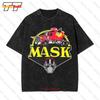 Mask S Cartoon S Old Schooltv Cult Vintage Oversized TShirt UAXC