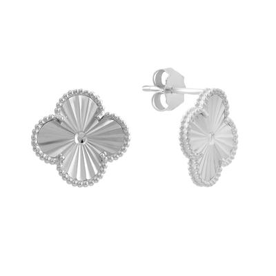 Silver Earrings Without Stones (2177586)