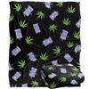 South Park Silky Patterned Towelie Supersoft Blanket