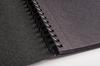 Authentic Spiral A4 Size SM/LT Sketchbook, Black, Binding,