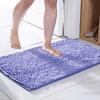 Absorbent Chenille Floor Mat, Bathroom Entrance Floor Mat, Non Slip Foot Mat, Bathroom Carpet, Household Use  Door Mat