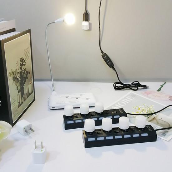 USB Nattlys Video Blits Uten Lys Mykt Plug and Play Lysgjennomskinnelig Lampeskjerm Dekorativ Skrivebord